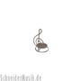 Candlestick "Treble Clef"