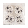 Tealights "Musica" without glass (4-pack)