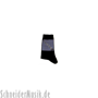 Music-Socks black with print clarinet Size 35/38
