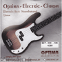 Optima 4399 LS Bass CHROME Roundwound M, Long Scale (88 cm)