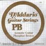 D'Addario Phosphor Bronze Round Wound single string