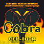 Cobra CEL-10-R Electric Nickel Roundwound, Regular