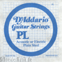 D'Addario PL019 Plain Steel