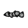 Planet Waves 10BK6-5 Surepicks 1.17mm Heavy - translucent black (5 pack)