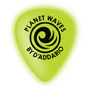 Planet Waves 1CCG2-25 CELLUGLOW Glow Celluloid Picks - 0.50mm Light, 25-pack