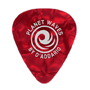 Planet Waves 1CRP6-10 Celluloid Standard Picks 1.00mm Heavy - red pearl (10 pack)