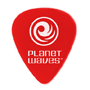 Planet Waves 1DRD1-10 Duralin Standard Picks 0.46mm Super Light - red (10 pack)