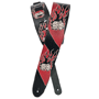 Planet Waves 25LHR01 Hot Rod Collection Leather Strap - Flaming Dice