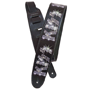 Planet Waves 25LK02 The KISS Collection Leather Strap - Rhinestone Logo