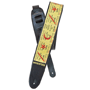 Planet Waves 25LW01 Woodstock Leather Collection Strap - Tix