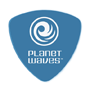 Planet Waves 2DBU5-10 Duralin Wide Picks 1.00mm Medium/Heavy - blue (10 pack)