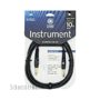 Planet Waves PW-G-05 CUSTOM Series Mono 1/4" Instrument Cable, straight - straight 5Ft. (1.5m)
