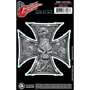 Planet Waves GT77007 Guitar Tattoo "Grey Iron Cross"