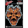 Planet Waves GT77013 Guitar Tattoo "Flame Whip Skull"