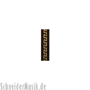 Planet Waves LTH04 South American Collection Leather Strap - Zig Zag Stitch Aged Brown