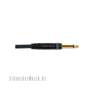Planet Waves PW-PC-01 CUSTOM Series Mono  1/4" Patch Cable, straight - straight 1Ft. (30cm)