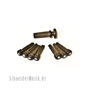 Planet Waves PWPS2 Bridge & End Pins Ebony w/Abalone Inlay