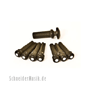 Planet Waves PWPS3 Bridge & End Pins Ebony w/Pearl Inlay