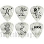 Planet Waves 1CWP6-10JG JERRY GARCIA Picks "Critters" 0.96mm Heavy (10 pack)