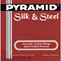 Pyramid Acoustic Silk & Steel Silver-Plated Wound