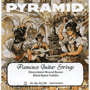 Pyramid Flamenco Guitar (Black) Set, Hard Tension