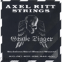 Pyramid AXEL RITT Strings, Stainless Steel Round Wound, heavy