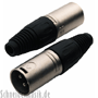 RockCable RCL10000 P - XLR Male Plug, with plastic cap