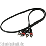 RockCable RCL 20941 D4 Patch Cable, 2x RCA Male - 2x RCA Male, 1,0 m