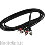 RockCable RCL 20944 D4 Patch Cable, 2x RCA Male - 2x RCA Male, 3,0 m