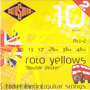 Rotosound R10DD Roto Yellows Nickel R - Double Decker Twin Pack