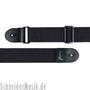 RockStrap RST NB Nylon Guitar Strap negro, con logotipo FRAMUS impreso