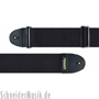 RockStrap RST NB Nylon Bass Strap negro, con logotipo WARWICK impreso