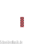 RockStrap RST NR1CP Nylon Bass Strap rojo, con motivo impreso "Finish"