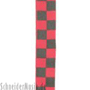 RockStrap RST NR1CP Nylon Guitar Strap red, printed motif "Finish"