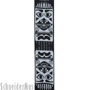 RockStrap RST NB1CE Nylon Guitar Strap black, stitched motif "Totem"