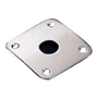 Schaller 161RU Buchsenblech Messing Ruthenium