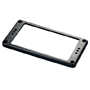 Schaller 130 Tonabnehmer-Zubehör Rahmen für Humbucker flach 6,35mm Kunststoff gerade Schwarz