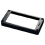 Schaller 126 Tonabnehmer-Zubehör Rahmen für Humbucker hoch 12,7mm Kunststoff gerade Schwarz