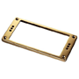 Schaller 205MC Tonabnehmer-Zubehör Rahmen für Humbucker flach 6,35mm Metall gebogen Satin  Chrom