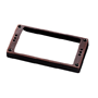 Schaller 200MC Tonabnehmer-Zubehör Rahmen für Humbucker hoch 12,7mm Metall gebogen Satin  Chrom