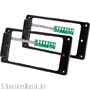 Seymour Duncan TS-2S Triple Shot switching Mounting Ring Set (Humbucker, neck/bridge), black
