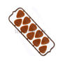 Techra Picks CLASSIC CELLULOID brown 0.75 mm (10-pack)