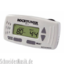 Rocktuner RT MT 1 Electronic Metronome (with time display & tuning pitch), white