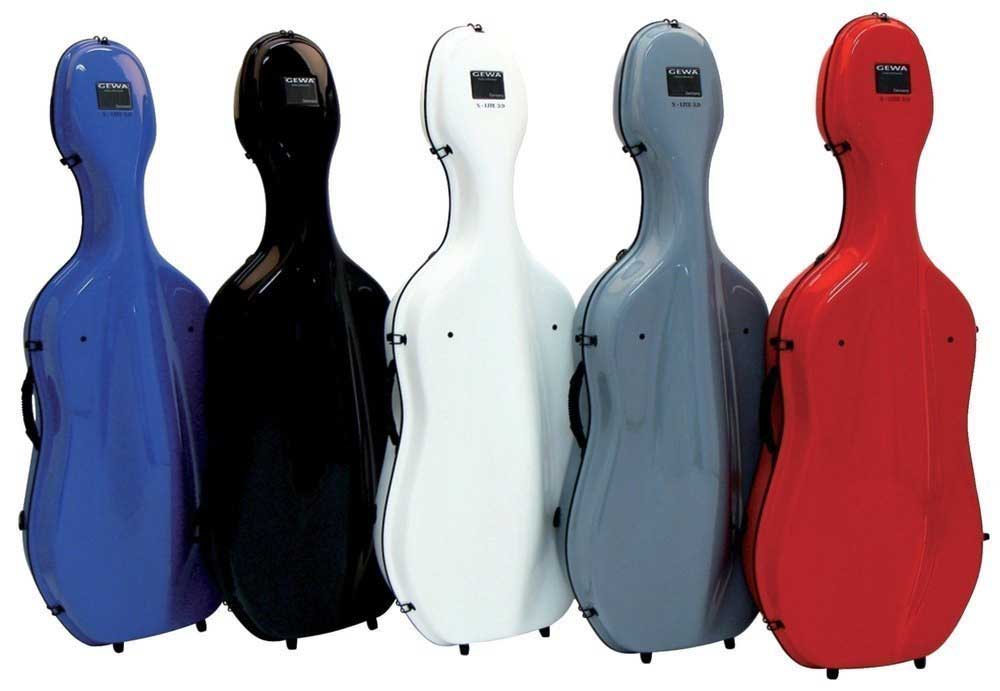 Idea 10. Gewa Pure Polycarbonat 4/4 Celloetui Cello Case. Карбоновый кофр для виолончели. Белый кофр для виолончели. Gewa Cello Case carrying System idea.