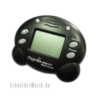 Cherub WSM-012 Intelligentes Metronom, schwarz