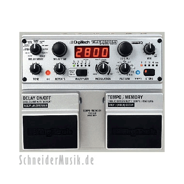 DigiTech TB2 Time Bender Delay Pedal