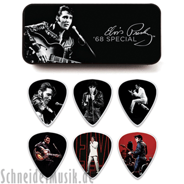 Dunlop EP-PT02 ELVIS PRESLEY "Elvis &#039;68" Pick Tin (Dose mit 6 Picks)