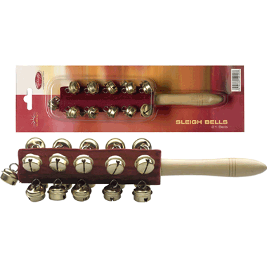 Stagg SLBS-21 Jingle-Stick mit 21 Schellen, Schlittenglocken