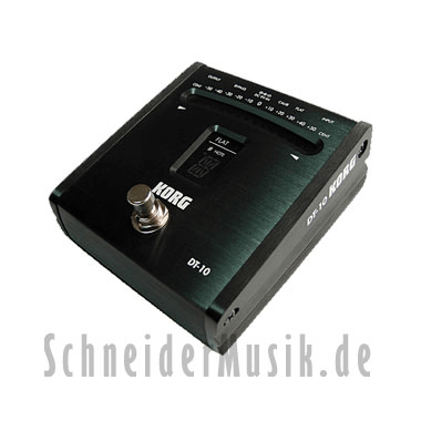 KORG DT-10 BR Rack- und Bodentuner schwarz