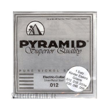 Pyramid "Superior Quality" Pure Nickel Round Wound, Kinder E-Gitarre